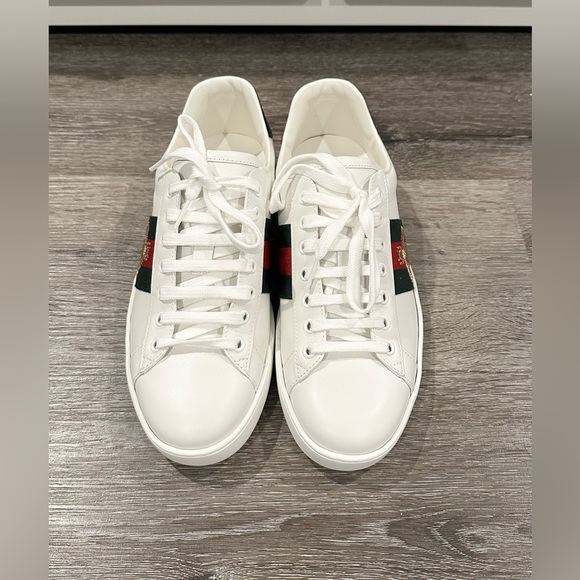 GUCCI MEN'S ACE SNEAKER WITH EMBROIDERY - Picture 7 of 12